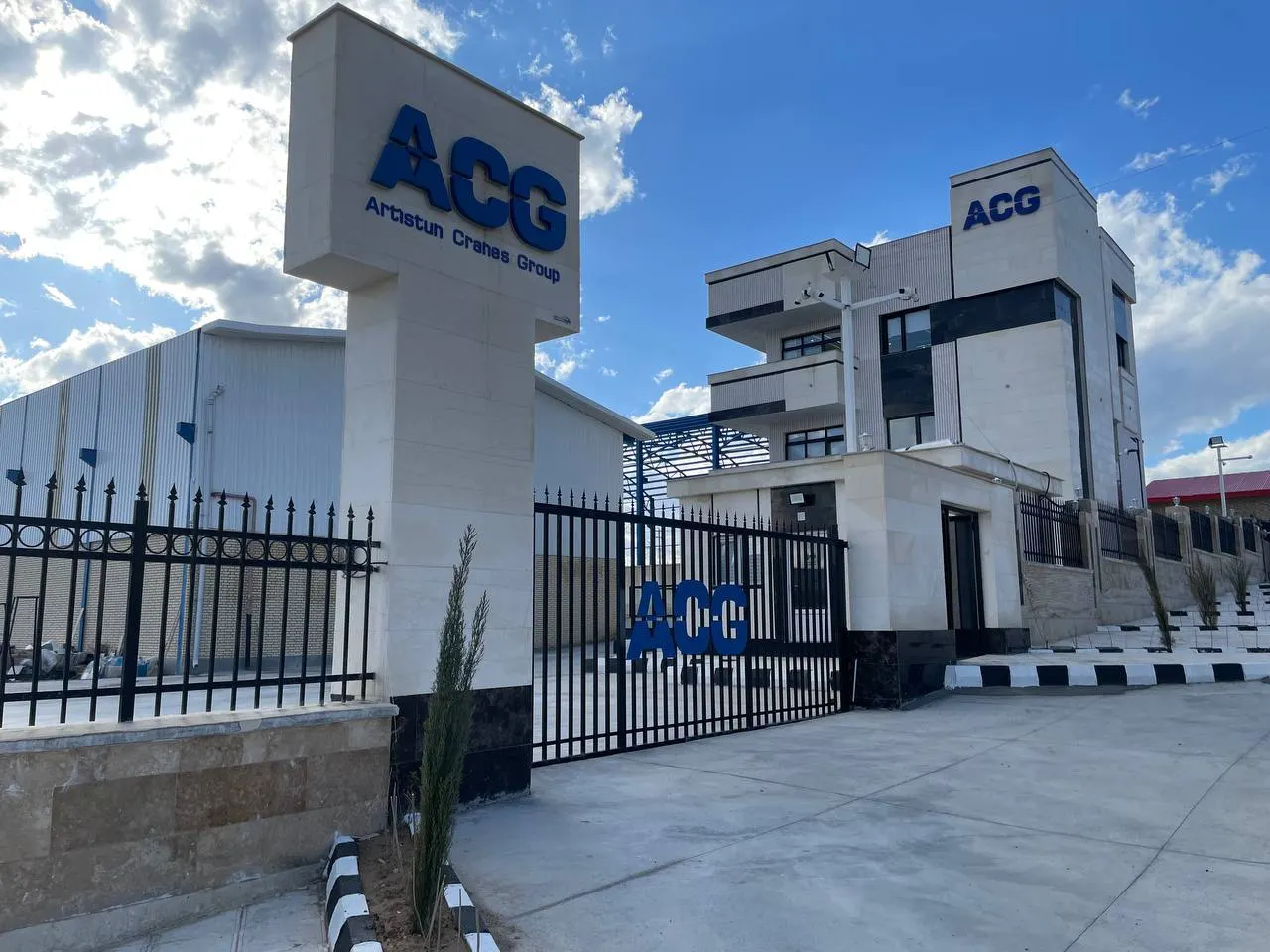 نمایی از فرآیند تولید در کارخانه ACG