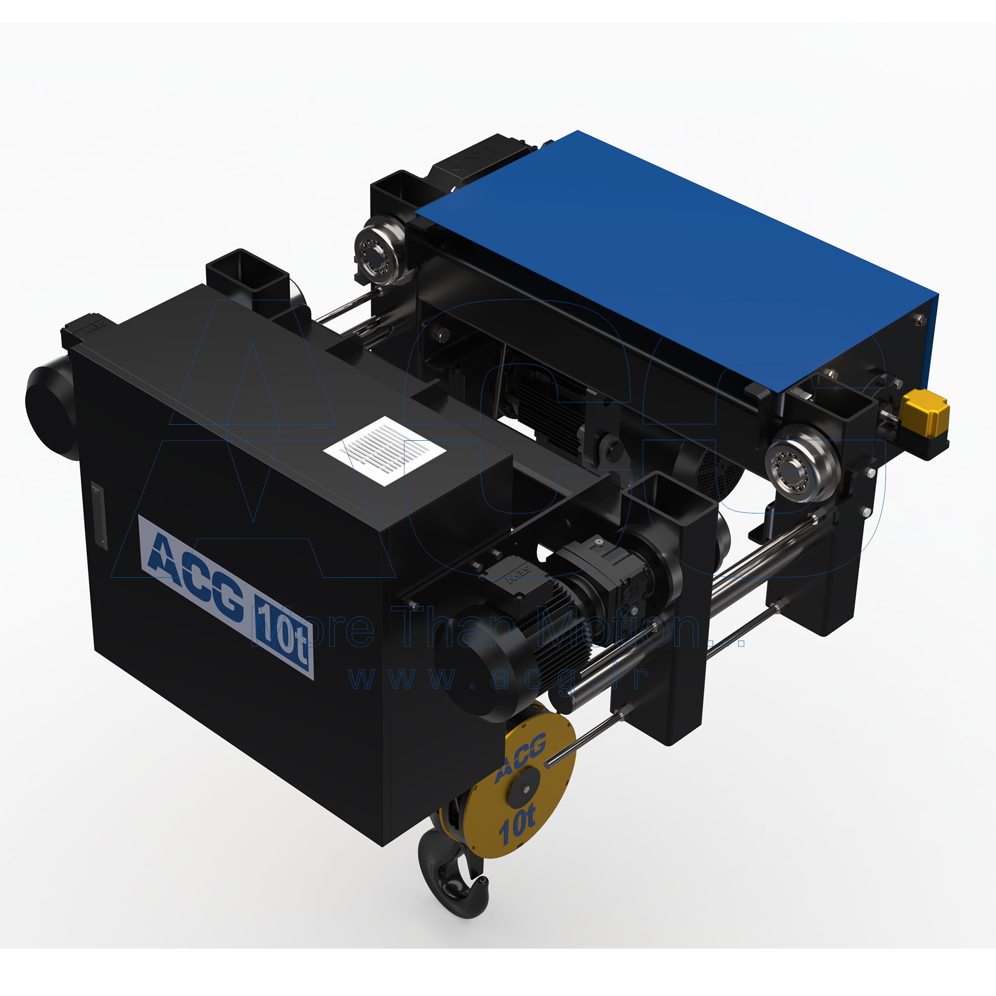 ACG Wire Rope Hoist Render 2