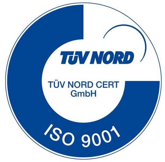ISO 9001 TÜV NORD certification